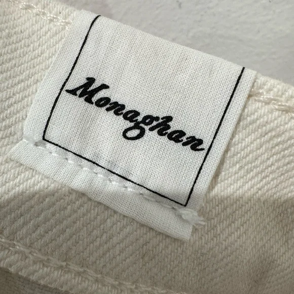 Frank & Eileen MONAGHAN Jeans in Cream, Italian Vintage Denim
